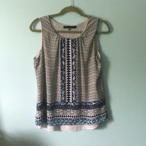 Rose & Olive sleeveless top, size M